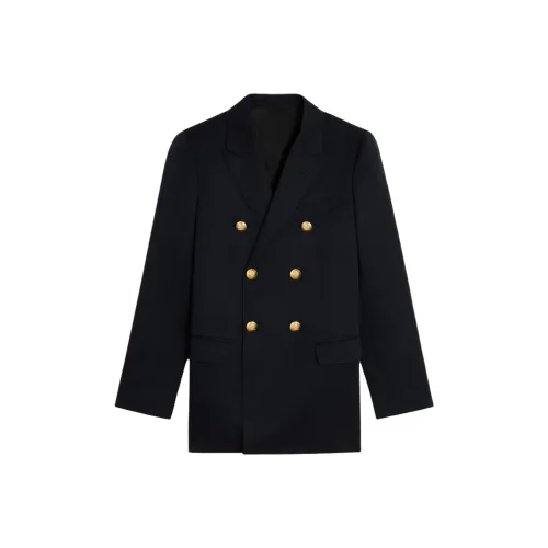 CELINE Бизнес-костюм пальто женские темно-синий