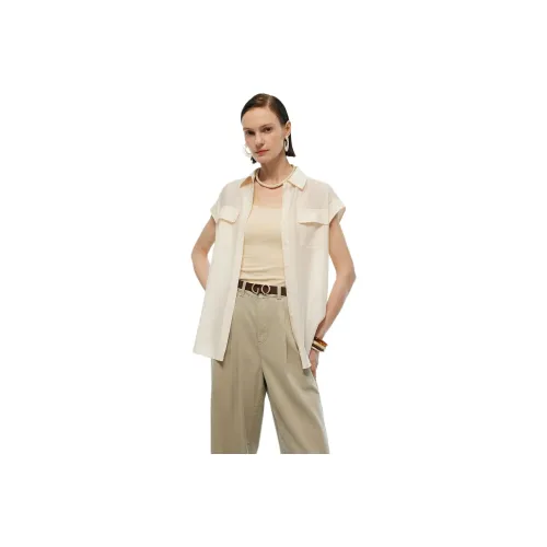 GOELIA 07W Бежевый Женские Рубашки