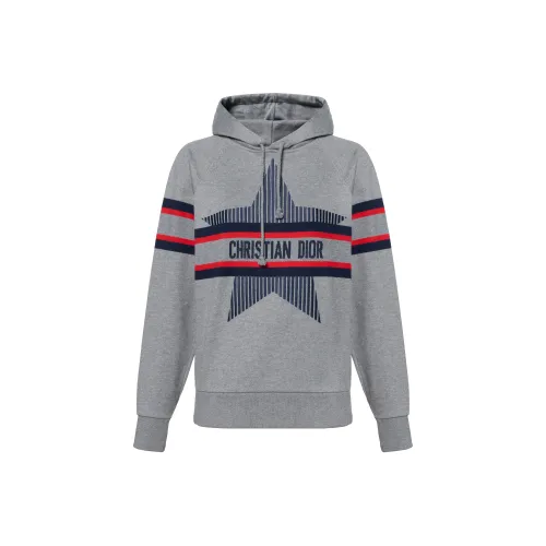 DIOR Серые Женские Свитшоты