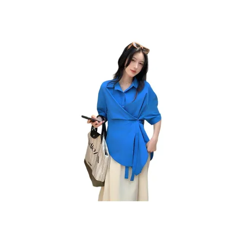 Flowers in water Женские Рубашки