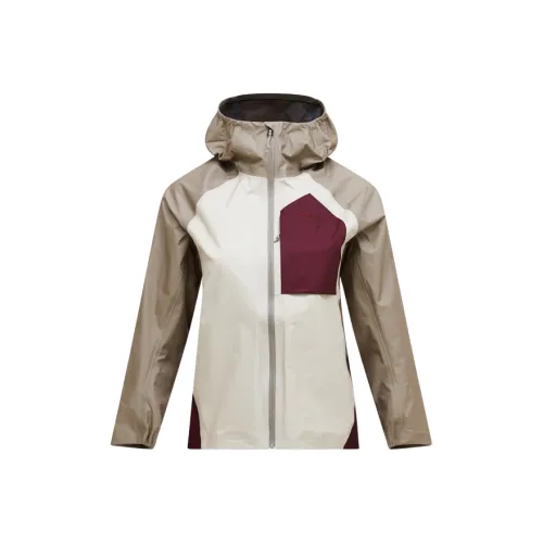 PEAK PERFORMANCE SS25 Куртка Женская Светлый Песочный Песочный