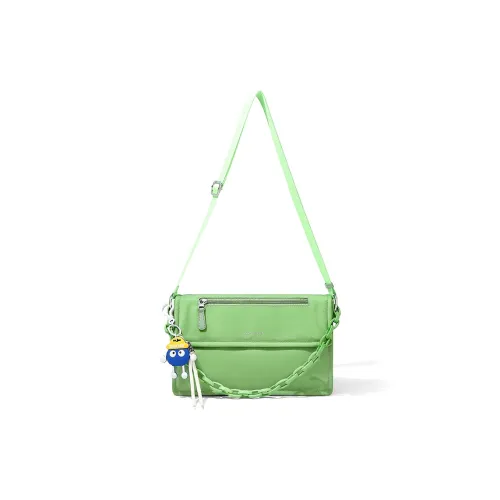 MAKEUP KITTEN Нейлон с синтетической кожей сумка через плечо унисекс зеленый
