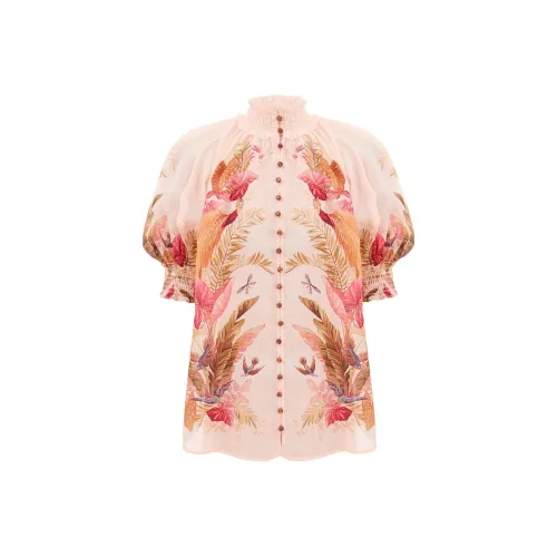 Zimmermann Розовые Женские Рубашки