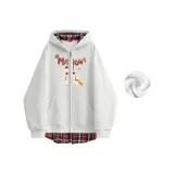 Фотиния Серый и Красный [Утолщенный и с флисовой подкладкой]