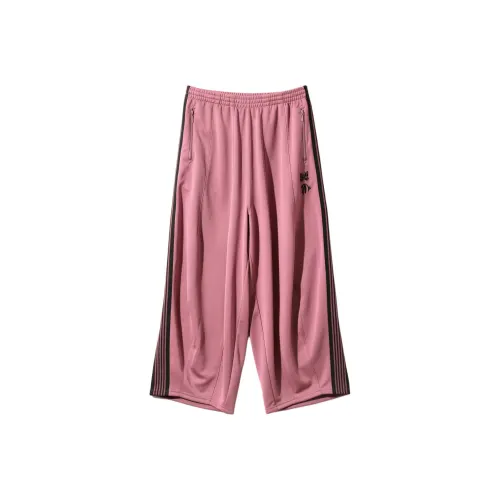 Needles KAE TANAKA Коллаборация Вязаные Тренировочные Штаны Унисекс Розовые