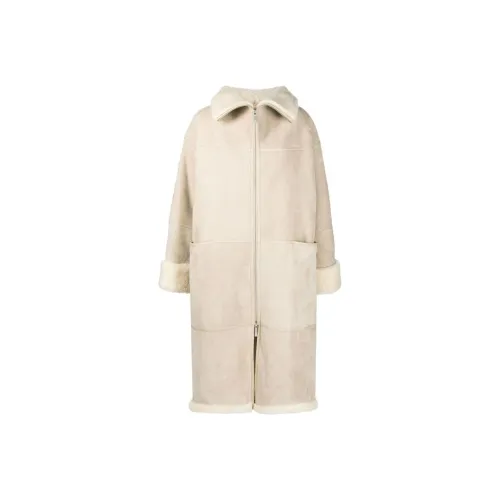 TOTEME Бежевое Женское Пальто