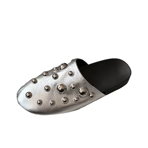 VAEL Домашние тапочки Женские Серебряные