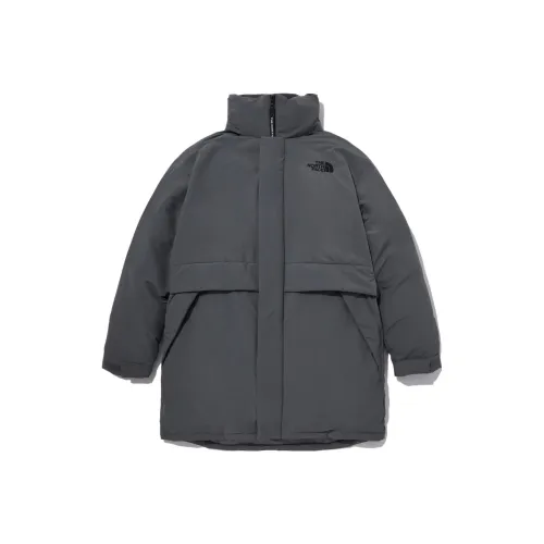 The North Face Темно-серое Женское Пальто