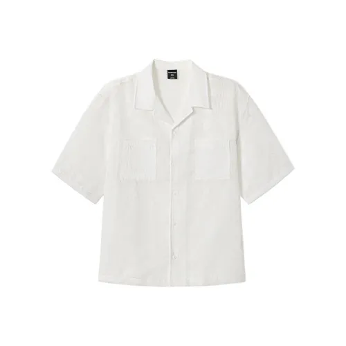 WAYNEXZAVIER Белая Мужская Рубашка