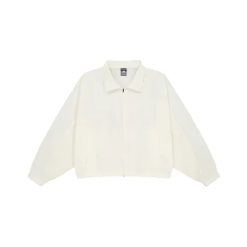 New Balance совместный бренд Sports Club Куртка Женская Айвори Белый