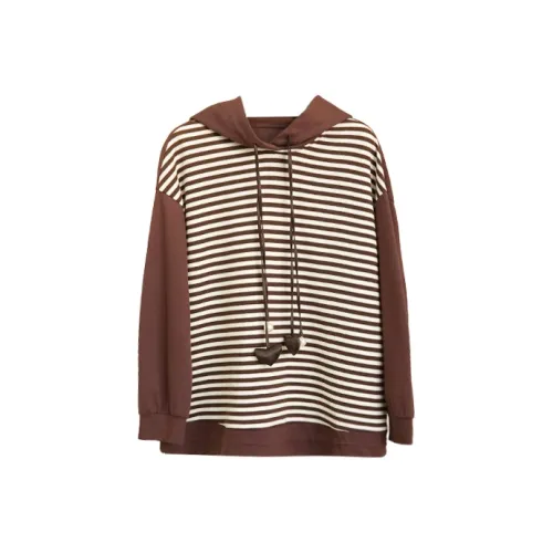 RUBIN Толстовка Женская Кофейные Полоски