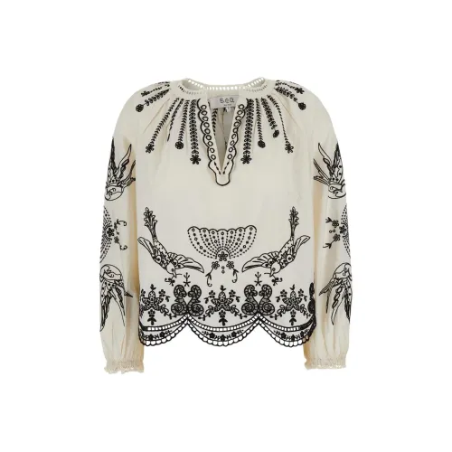 Jean Charles BROSSEAU Рубашка Женская Белая