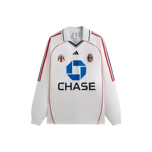 Adidas Originals x KITH SS25 Футбол Джерси Мужской Белый