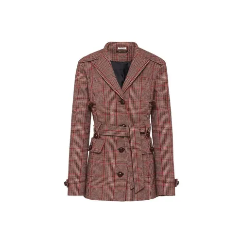 MIU MIU Red Женское Пальто