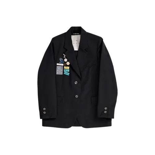 SONG FOR THE MUTE Черный Женские Офисные Костюмы