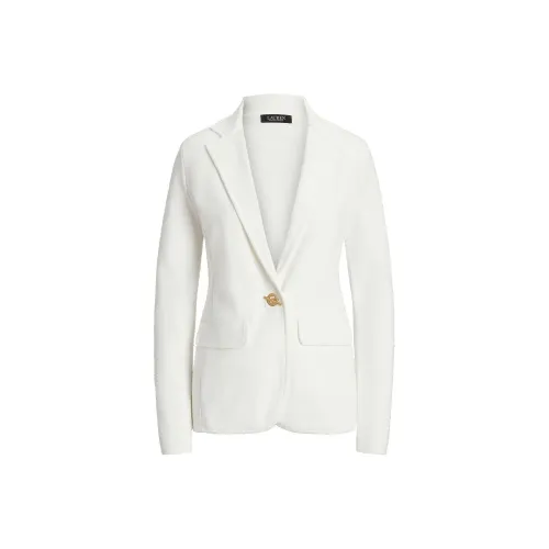 Polo Ralph Lauren SS23 Бизнес-костюм Пальто Женское Белое