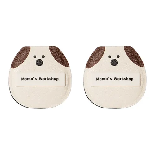 MomosWorkshop Ухо Собака Хлопковая конфета Хлопковая конфета 2 шт Розовый Основа Настройка