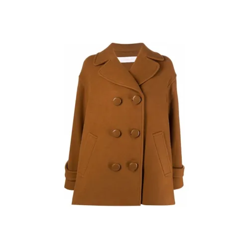 See By Chloe Пальто Женское Коричневое