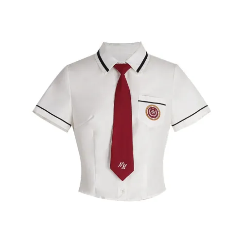 Mrs. Беллфлауэр Рубашка Женская Белая