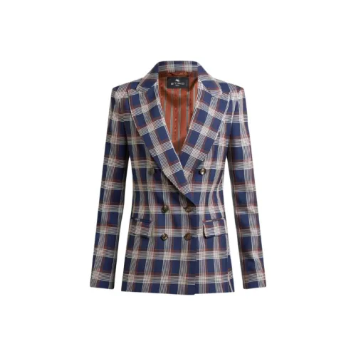 ETRO Куртки и Пальто Женские Морской Синий