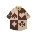 Абрикосовый и коричневый