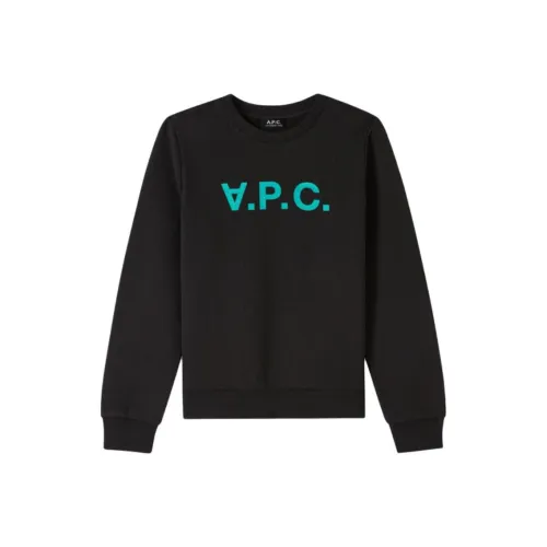 A.P.C SS24 Свитшот Женский Черный