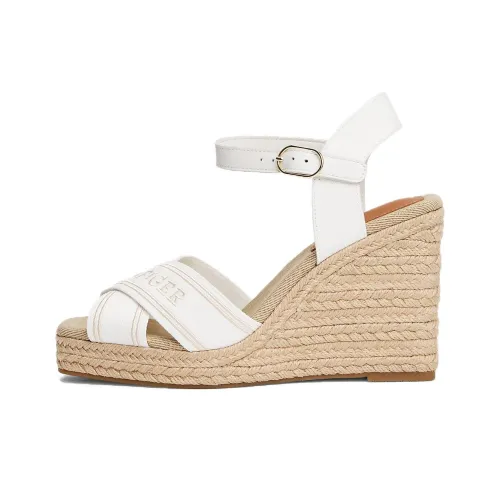 Tommy Hilfiger One Ремень Сандалии 10 см Женские Белые