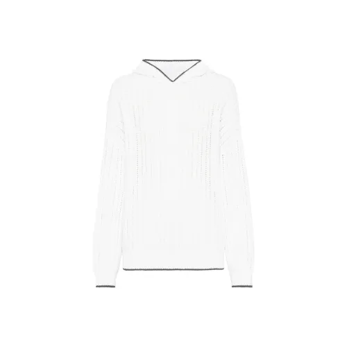 BRUNELLO CUCINELLI FW24 Свитшот Женский Белый