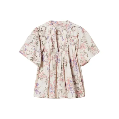 TWINSET Milano Рубашка Женская Бежевая