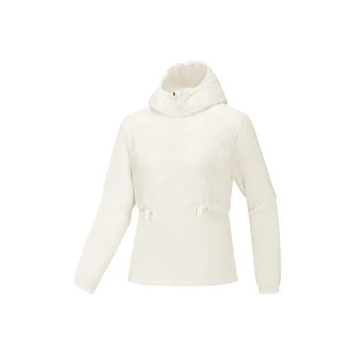 Skechers Sports Life Collection Куртка Женская Винтаж Белый 01QZ