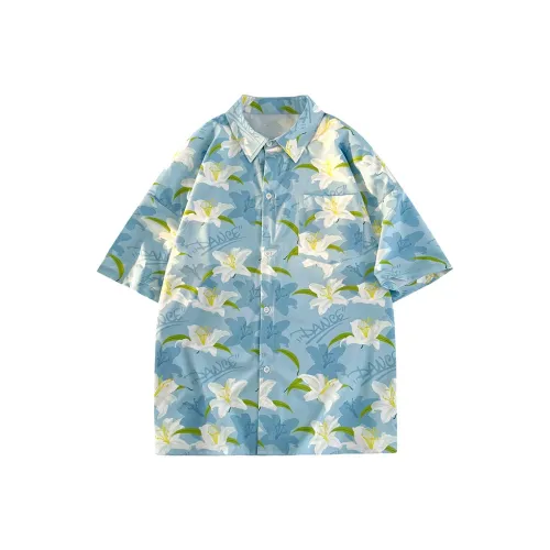 LSVE Рубашка Унисекс Light Синий Лилия