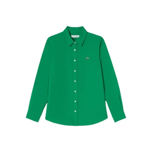 LACOSTE Зеленые Женские Рубашки
