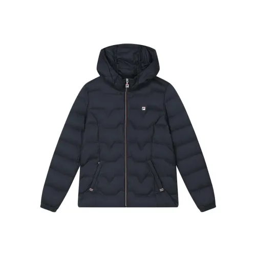 FILA Легендарный синий Женские пуховики