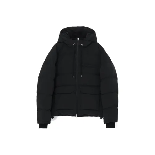 Yohji Yamamoto Черные Женские Пуховики