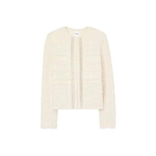 St. John SS24 Куртки Пальто Женские Экрю