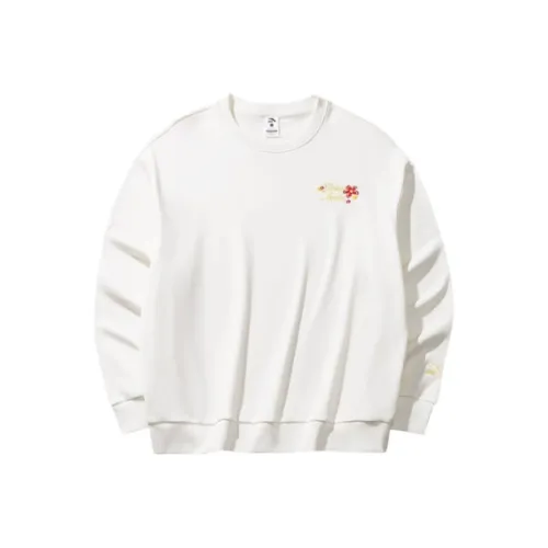 Anta Хорошие вещи происходят Свитшот Женский Айвори Белый