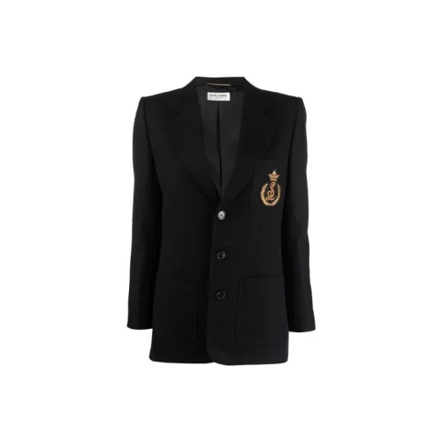 SAINT LAURENT Бизнес-костюм женский черный