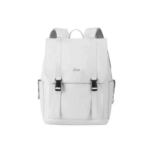 L M Oxford Spinning Polyester Backpack Regular Unisex White Black L M Оксфорд Спиннинг Полиэстер Рюкзак Стандартный Унисекс Белый Черный