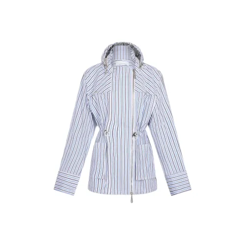 Paco Rabanne SS25 Куртки и Пальто Женские Озерный Синий