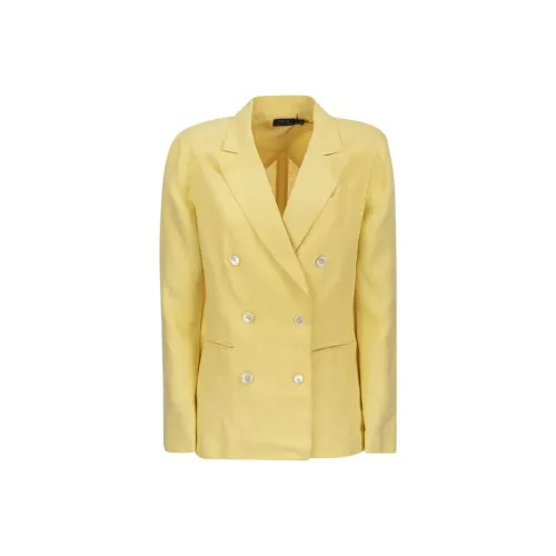 Polo Ralph Lauren Бизнес-костюм Пальто Женское Желтое