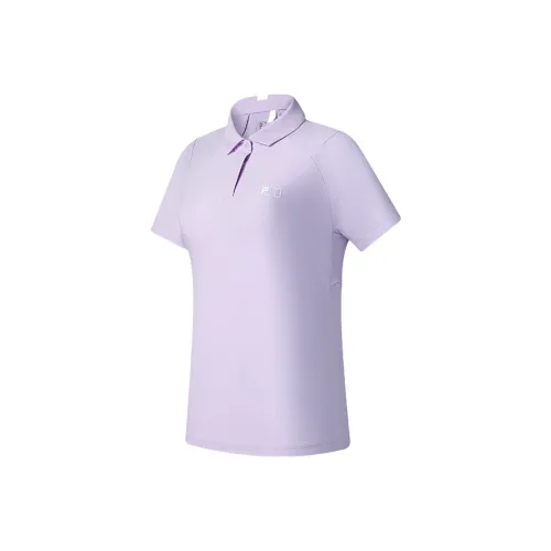 FILA GOLF серия Поло Женское Dream Светло-фиолетовый ПУ (полиуретан)