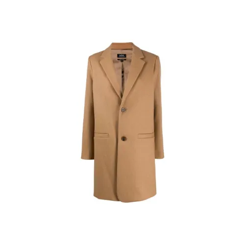 A.P.C Хаки Женское Пальто