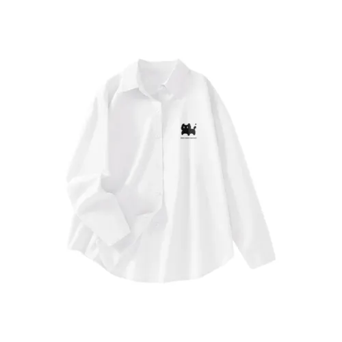 Хлопковые унисекс рубашки