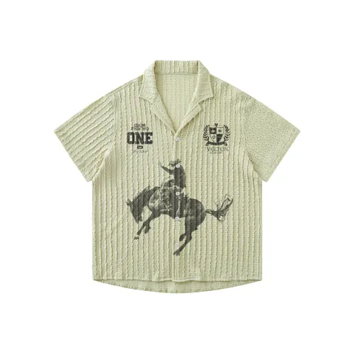 BEAR UNION Зеленые Женские Рубашки