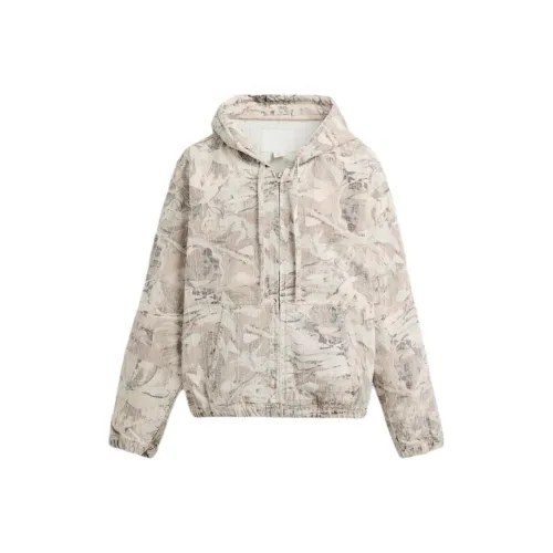 ZARA Белый Мужской Джинсовые Куртки
