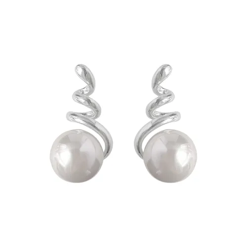 QIANFANGDAHUANGYE Титановые стальные серьги женские