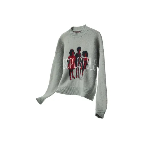 PEOPLESENSE Серый Унисекс Трикотаж