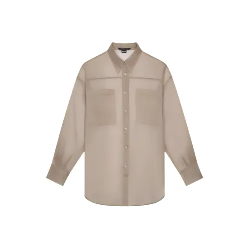 URBAN REVIVO Рубашка Женская Хаки