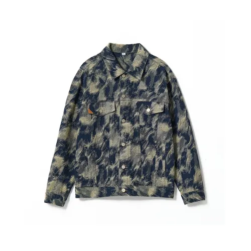 Куртки и пальто в корейском стиле унисекс черный камуфляж