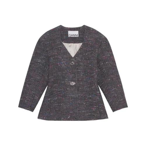 GANNI Черный Женские Деловые Костюмы